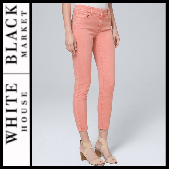 White House Black Market Denim - NWT WHBM Mid-Rise Skinny Crop Jean